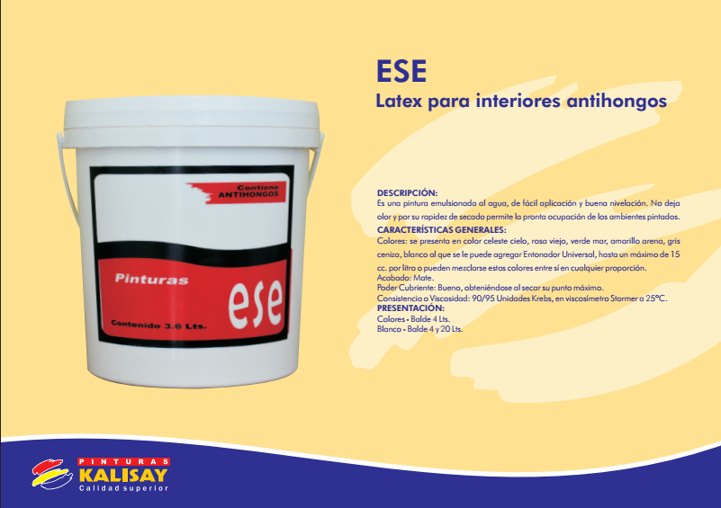 Latex Antihongos ESE